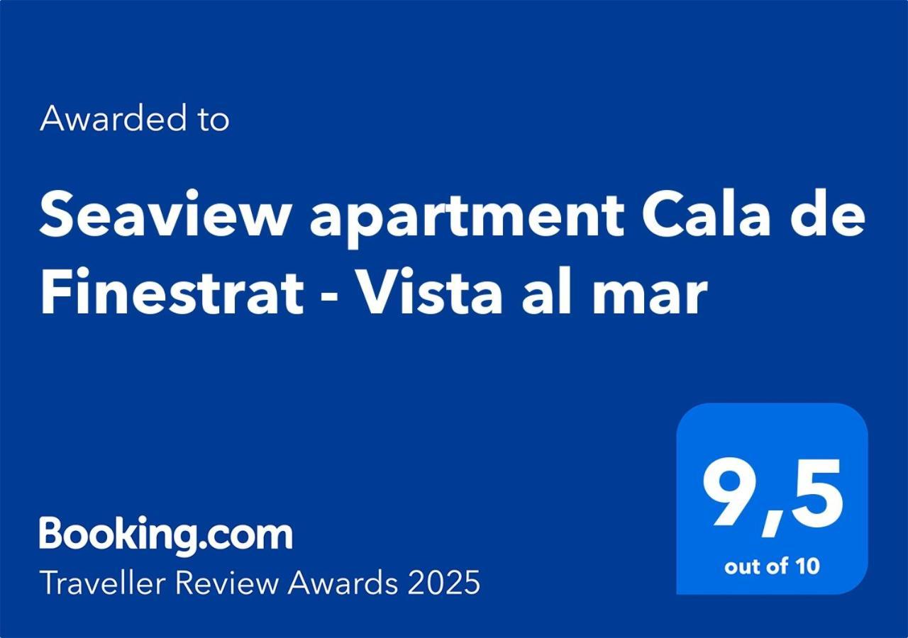 Seaview Apartment Cala De Finestrat - Vista Al Mar Villajoyosa Ngoại thất bức ảnh